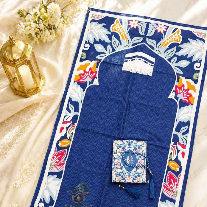 Buku Yasin Tahlil + Sajadah Custom desain  | Paket Souvenir Tahlilan Premium