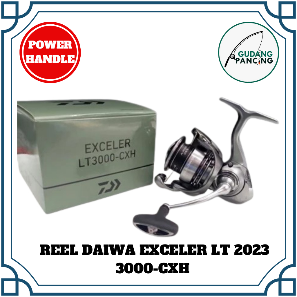 Reel Pancing Daiwa EXCELER LT 2023 2500-XH 3000-CXH 5000D-CXH 6000D