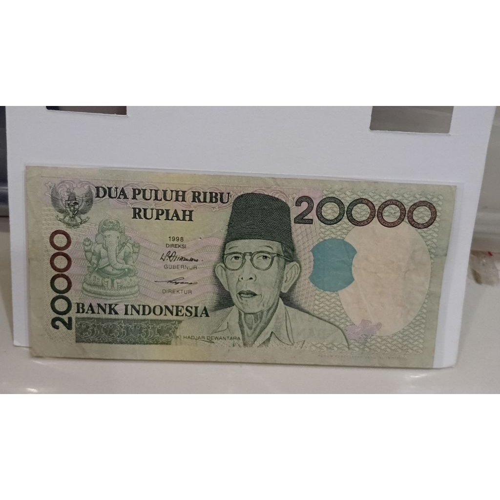 Uang Kuno 20000rupiah Ki Hadjar Dewantara