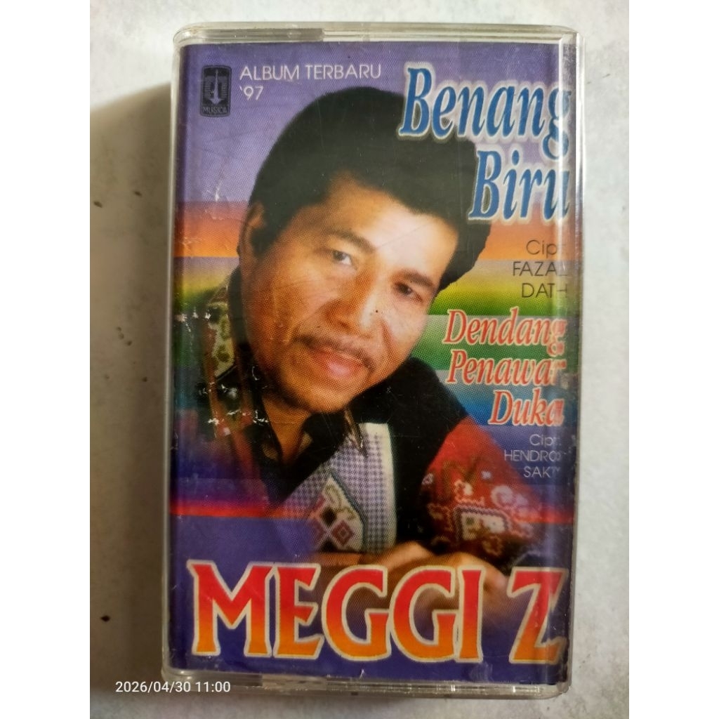 kaset pita jadul MEGGI Z "benang biru"