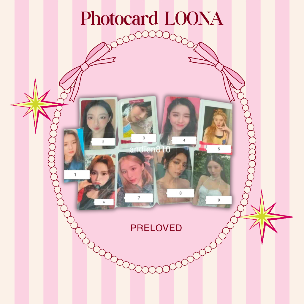 Photocard Official LOONA