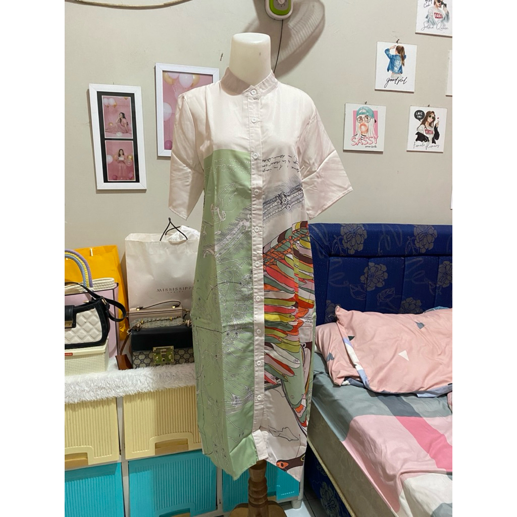 Preloved dress unik cantik