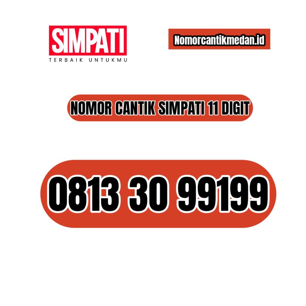 NOMOR CANTIK KARTU SIMPATI TELKOMSEL 11 DIGIT 199 9199 099 9919 919