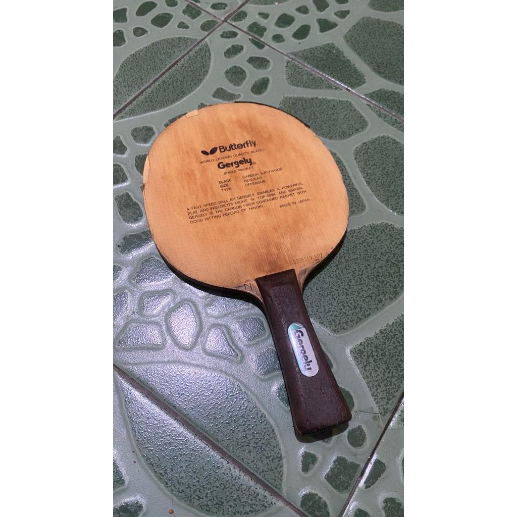 Kayu Butterfly Gergely Old Tag