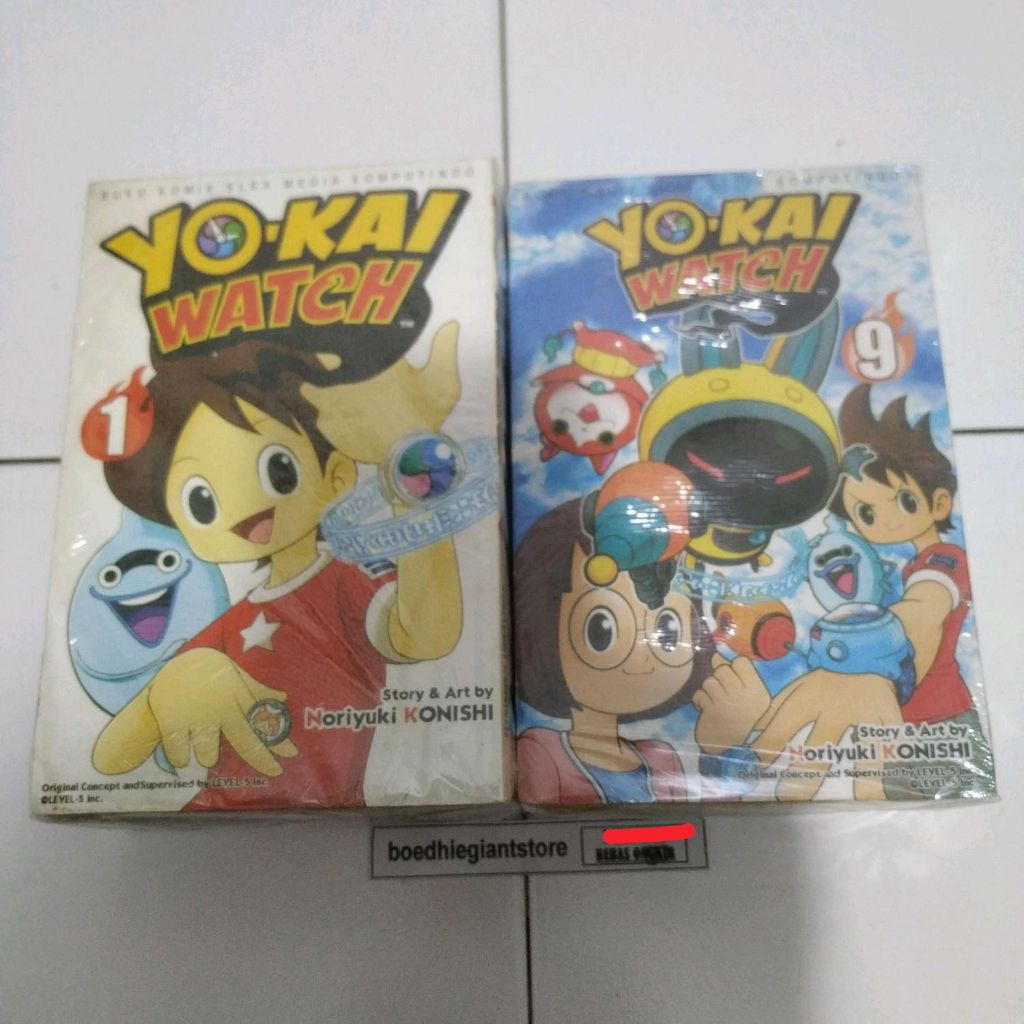 Komik Yokai Watch 1-15 Tamat, Full Segel, TS