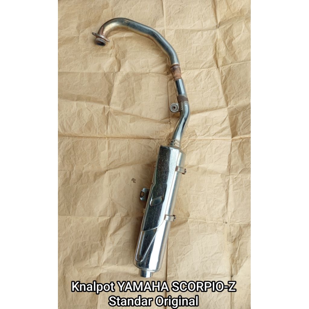 Knalpot YAMAHA SCORPIO-Z Standar Original Copotan