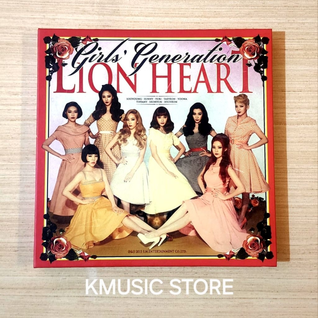 GIRLS GENERATION / SNSD ALBUM LION HEART