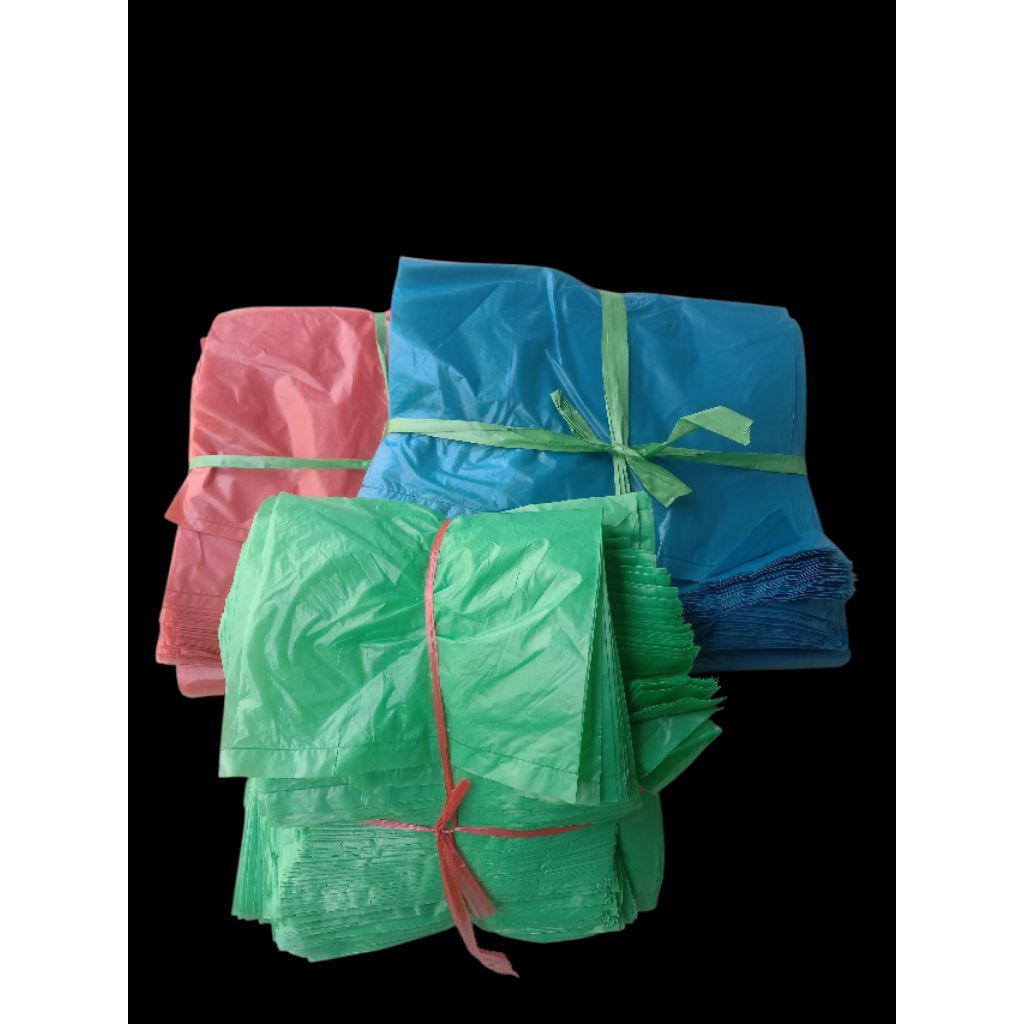 kantong kresek los warna kiloan ukuran 15,24,28