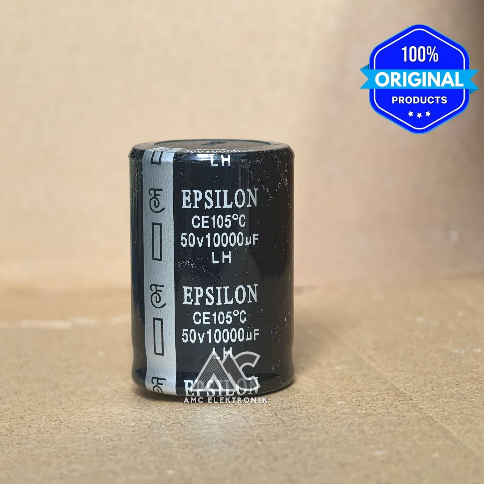 ELCO 50v 10000uf EPSILON 50v 10000uf ORIGINAL