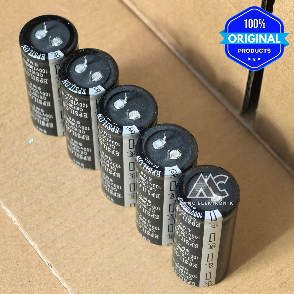 ELKO ELCO EPSILON SMK 10000uf 100v  EPSILON 10000uf 100v ORI