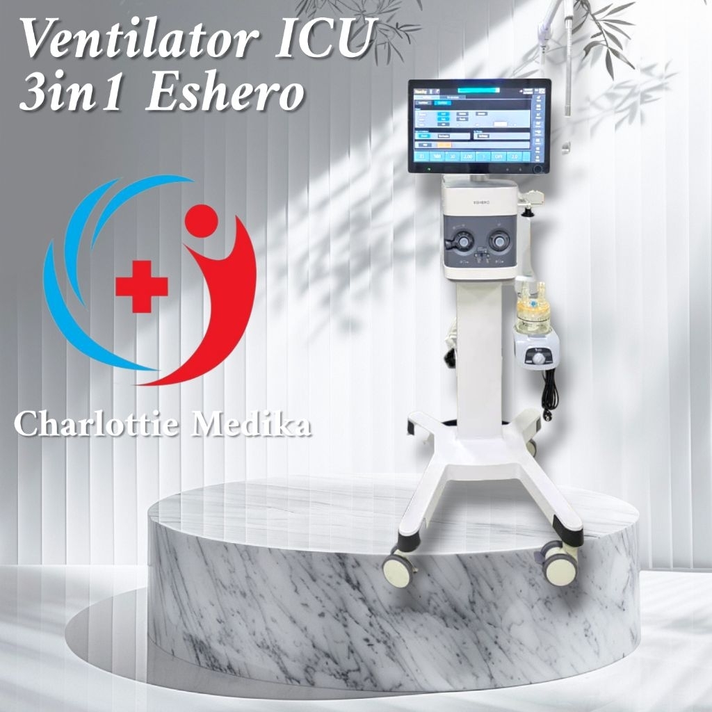 Ventilator ICU 3in1 Eshero / Ventilator ICU Dewasa Anak Bayi
