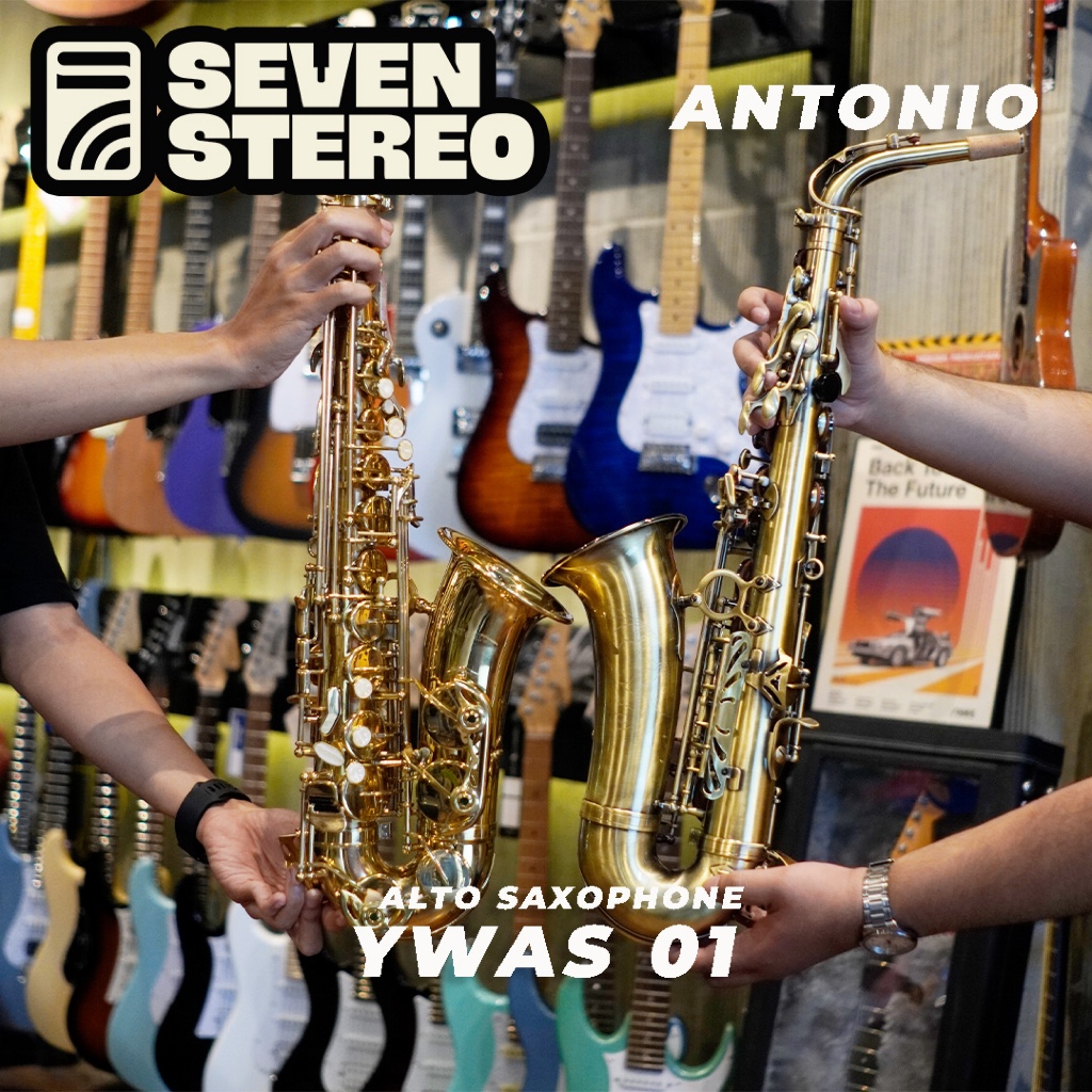 ANTONIO YWAS Gold Alto Saxophone Alto Sax