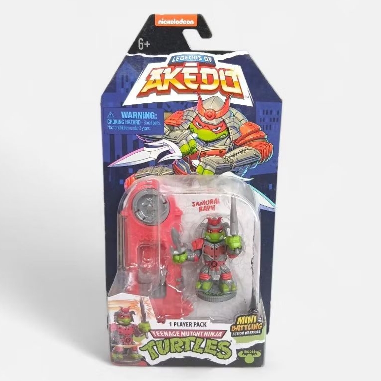Akendo Tmnt Mini Batteling Samurai Raph