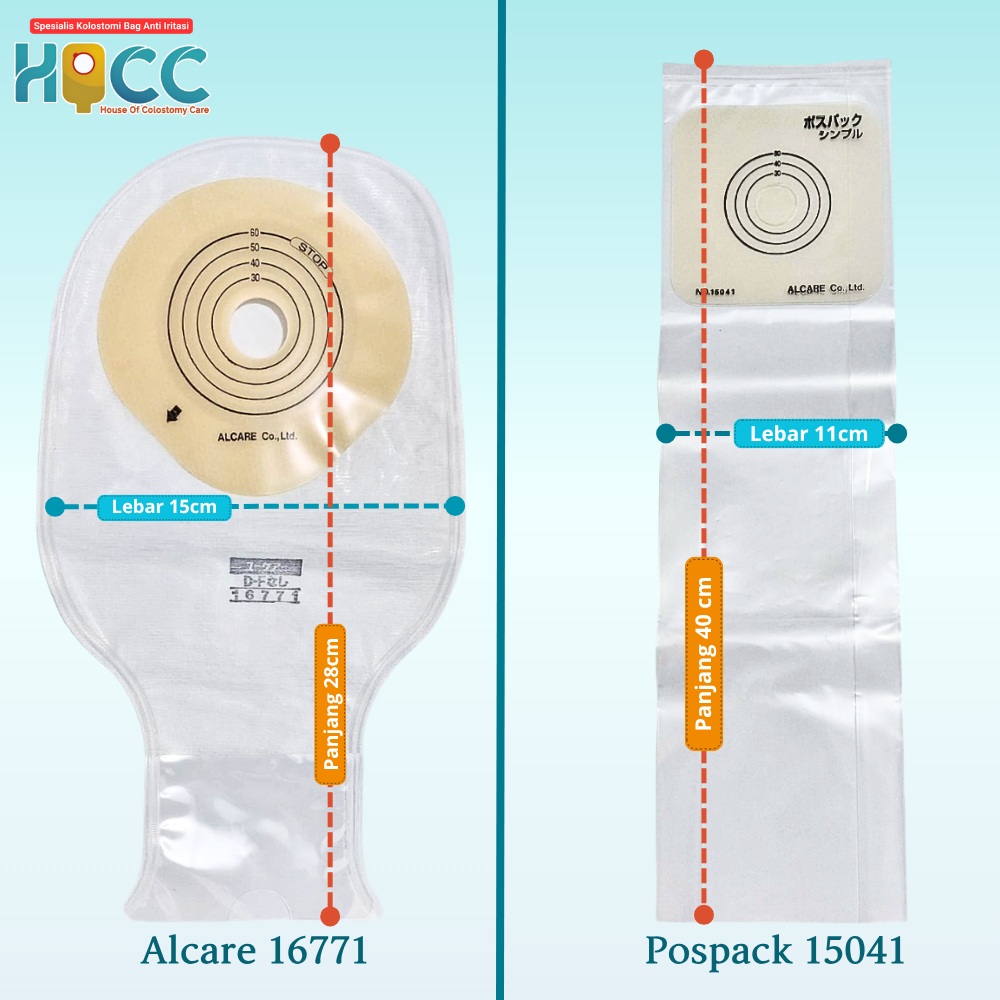 Colostomy Bag Dewasa Alcare 16771 / Alcare Colostomy Bag  Alcare Pospack simple
