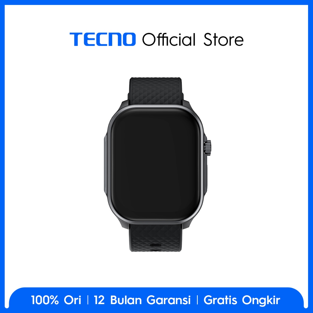 TECNO Watch 3 Active - Enhanced Bluetooth Call | 2.02" HD Large Display | Up to 12 Days of Battery Life - Gambar 3