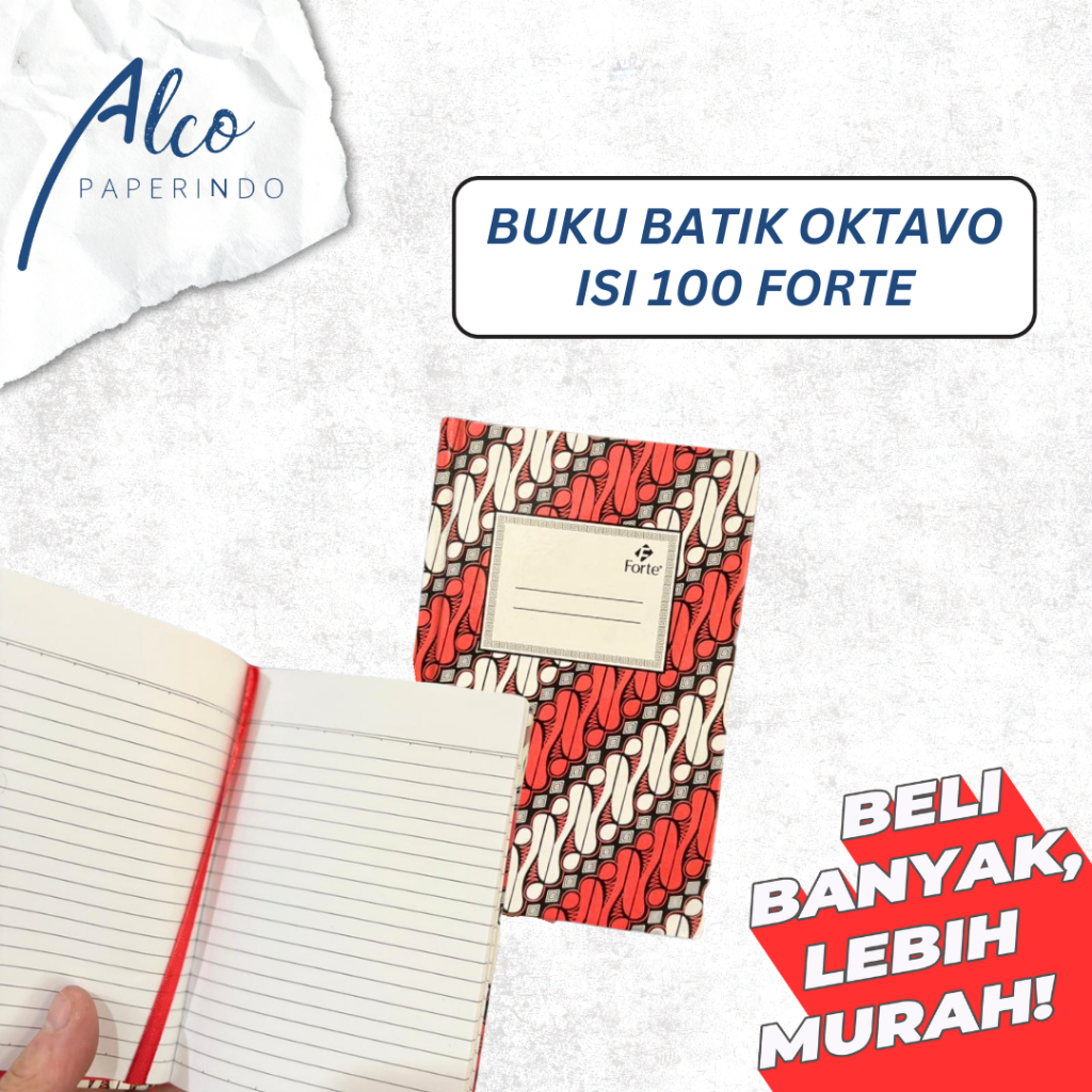 Buku Batik Oktavo ISI 100 Forte