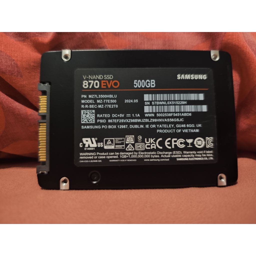 SSD SAMSUNG EVO 500GB