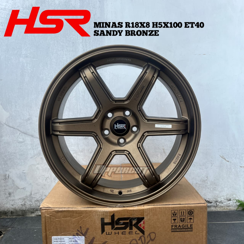 Velg Mobil FT86 Ring 18 HSR Minas Cocok Juga Untuk Subaru BRZ Yaris Cross Vw Jetta Vw Polo