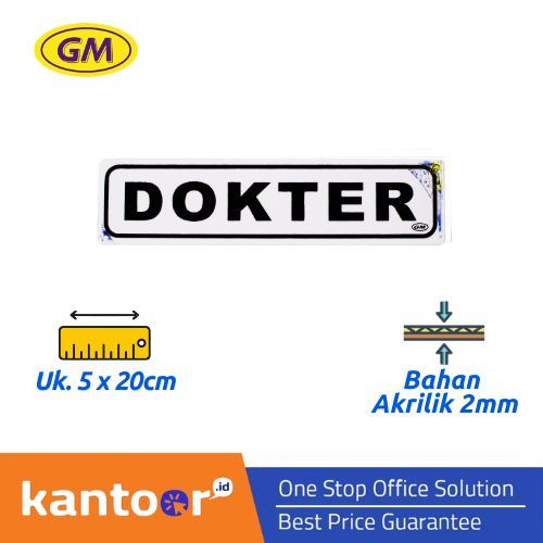 GM LABEL DOKTER LK-108 KECIL