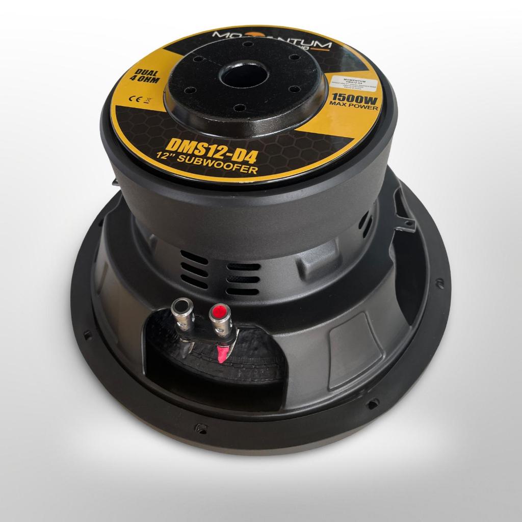 Subwoofer Momentum DMS12-D4 12 Inch 1200 watts Competition Series