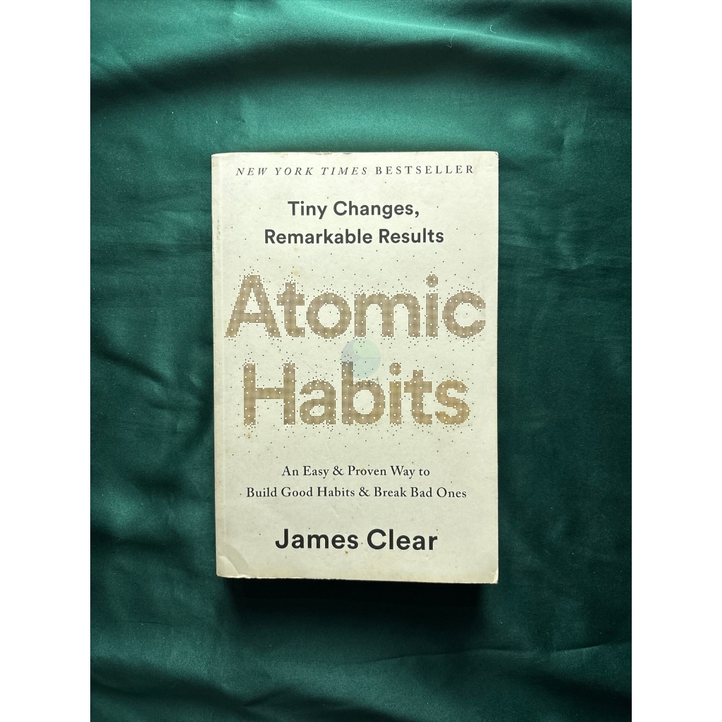 PRELOVED - Novel/Buku Atomic Habits - James Clear