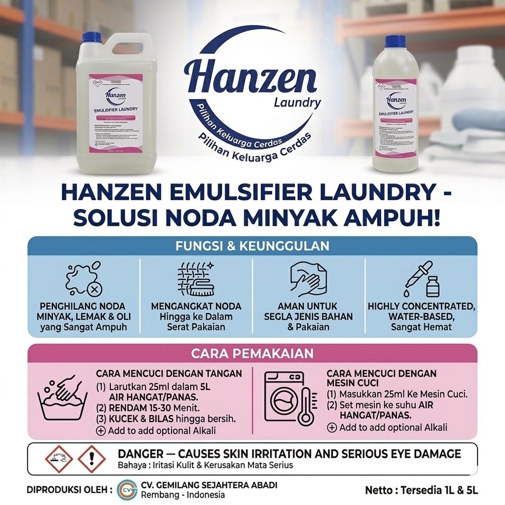 Hanzen Emulsifier Laundry