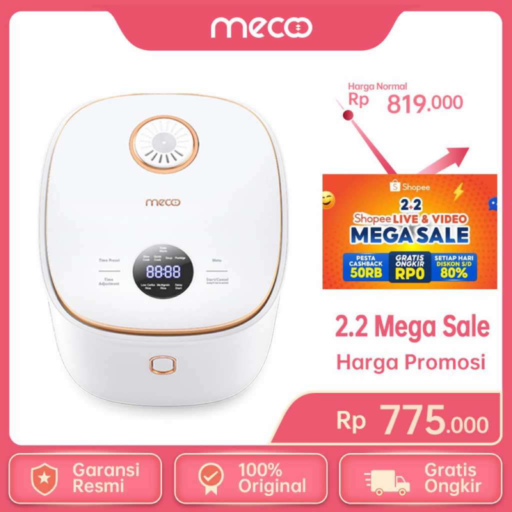 Preloved Rice Cooker Mecoo