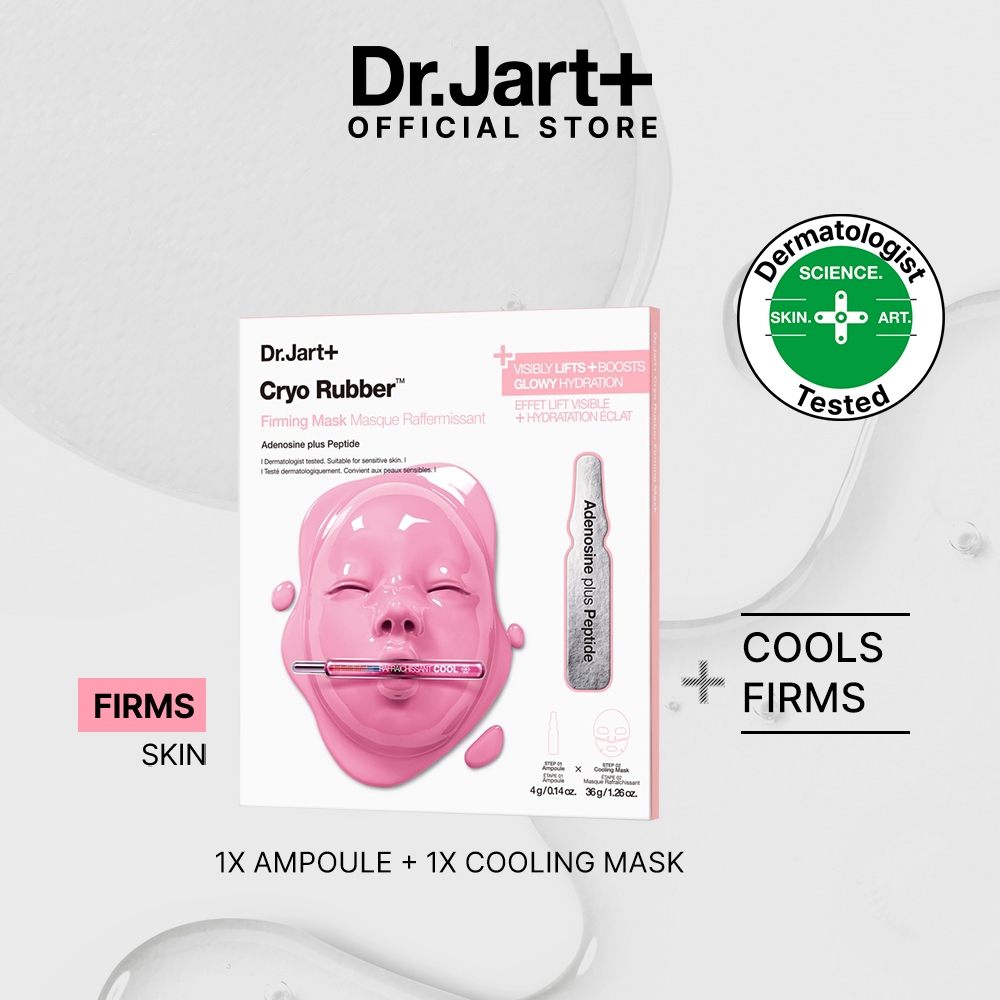 [NEW] Dr.Jart Cryo Rubber Firming Mask | Cools skin, Contains Peptide to visibly lift skin
