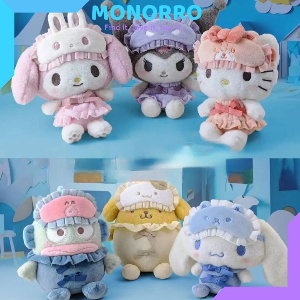 Ganci Gantungan Tas Ganci Boneka Eyemask Ganci Karakter