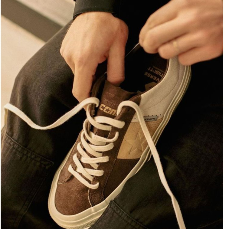 SEPATU CONVERSE CARHARTT WIP ONE STAR PRO ACADEMY ORIGINAL FREE PAPER BAG DAN FREE KAOS KAKI SEPATU 
