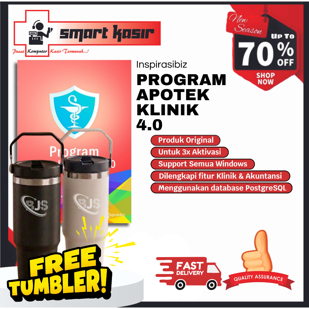 Program Apotek | Program Apotek dan Klinik | Program Apotek dan Klinik 4.0 | Program Kasir Apotek | 
