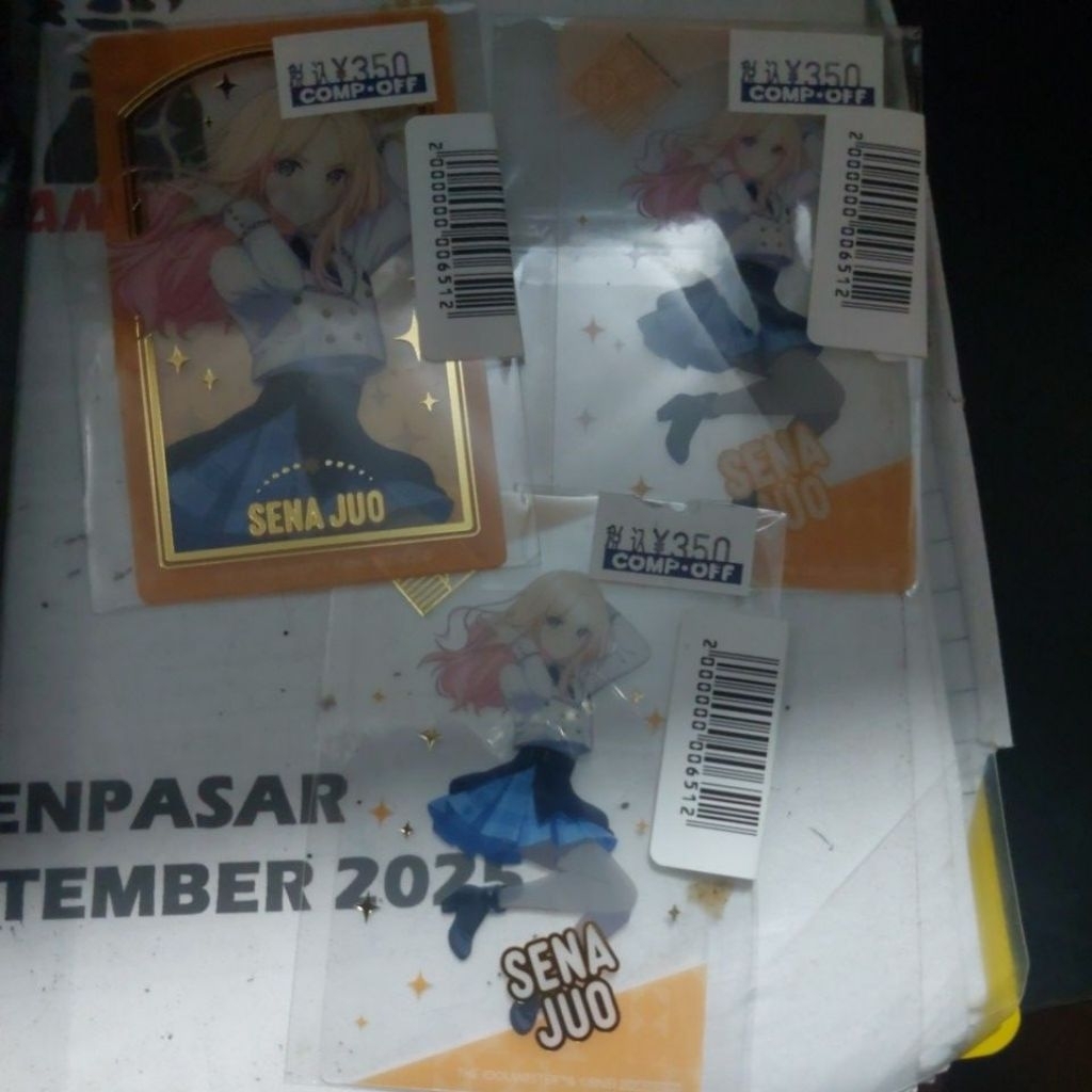 SET Clearcard Gakuen iDOLM@STER Juo Sena Hologram