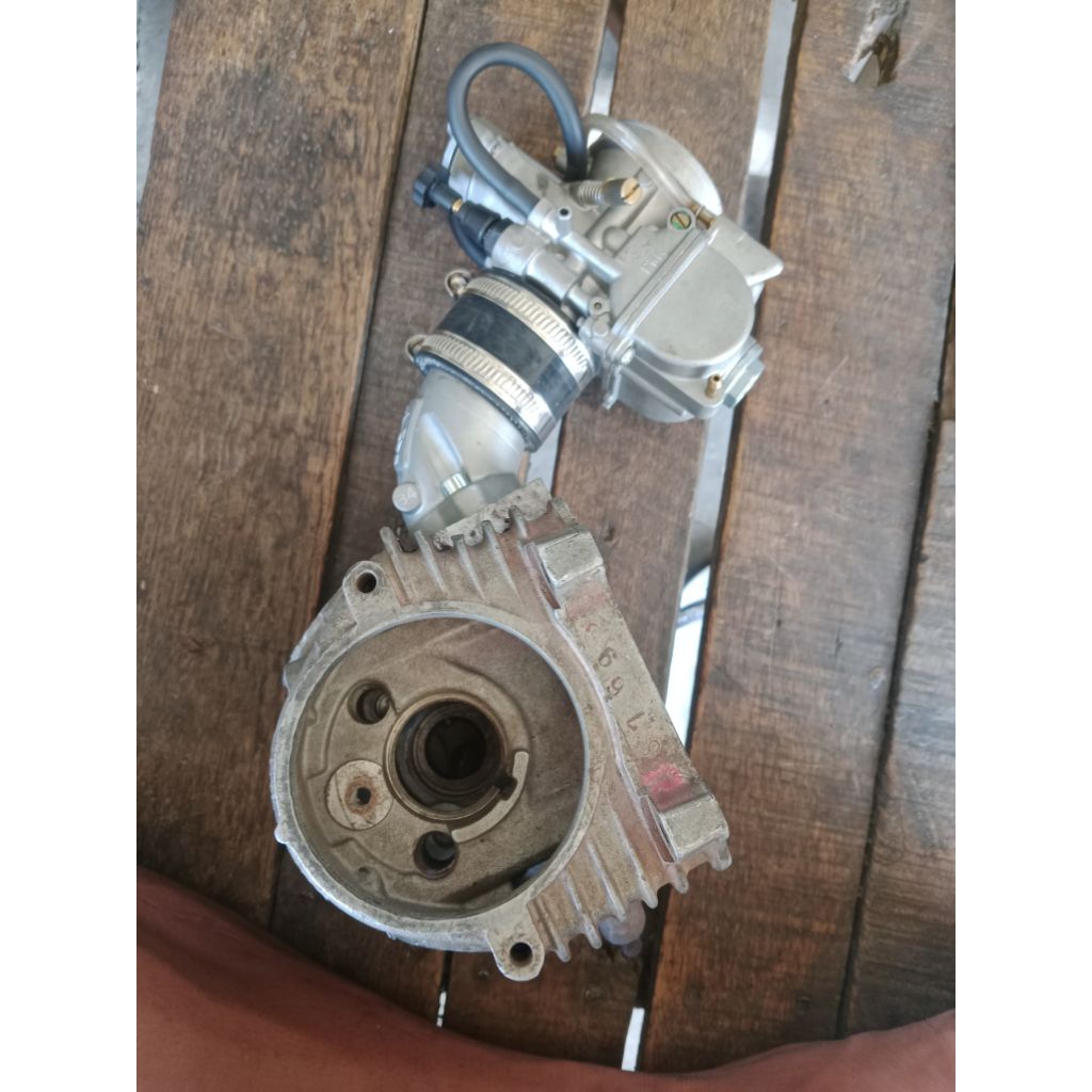 head mio 34/29,intake brt,klep brt karbon garansi kalau barang rusak/cacat