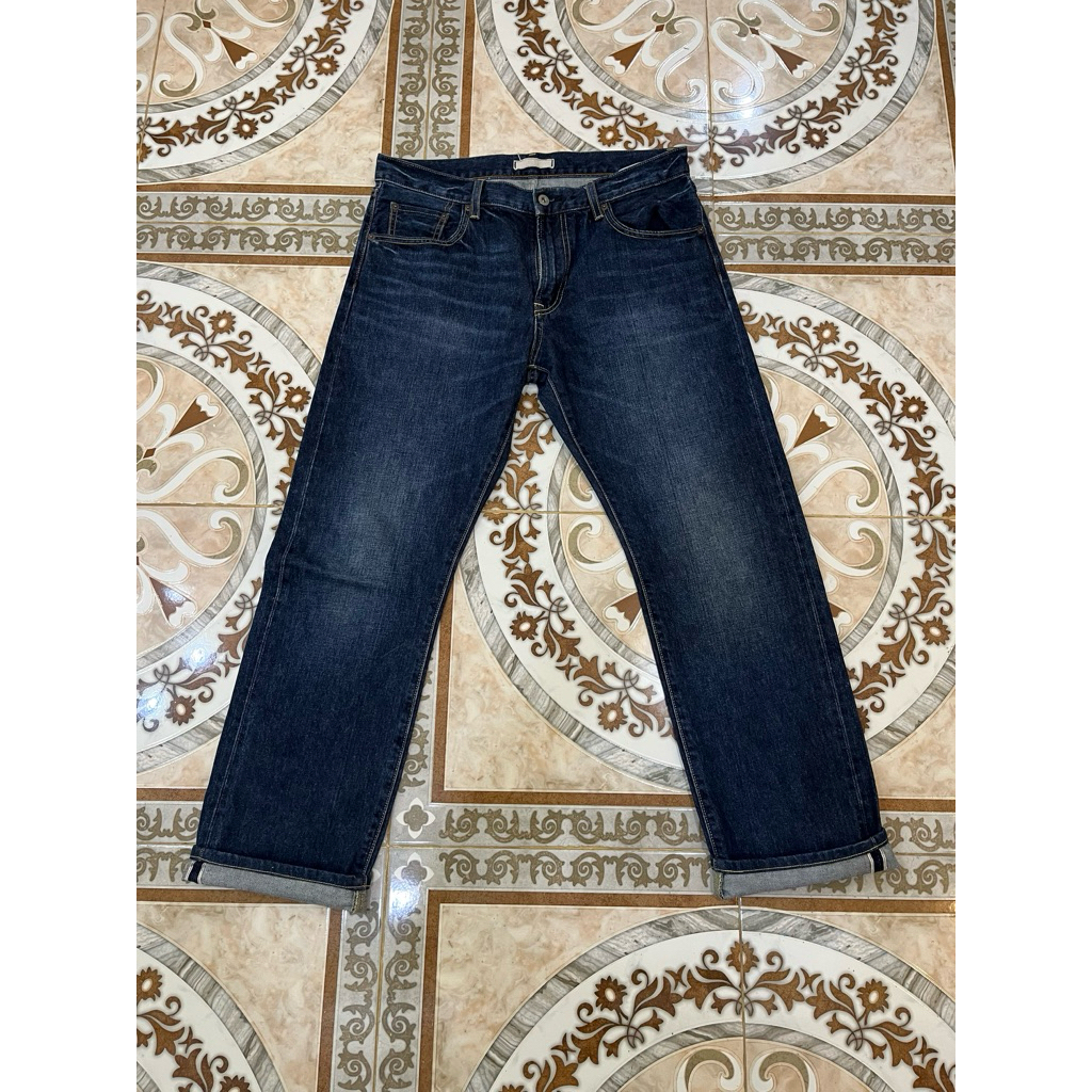 jeans uniqlo selvedge