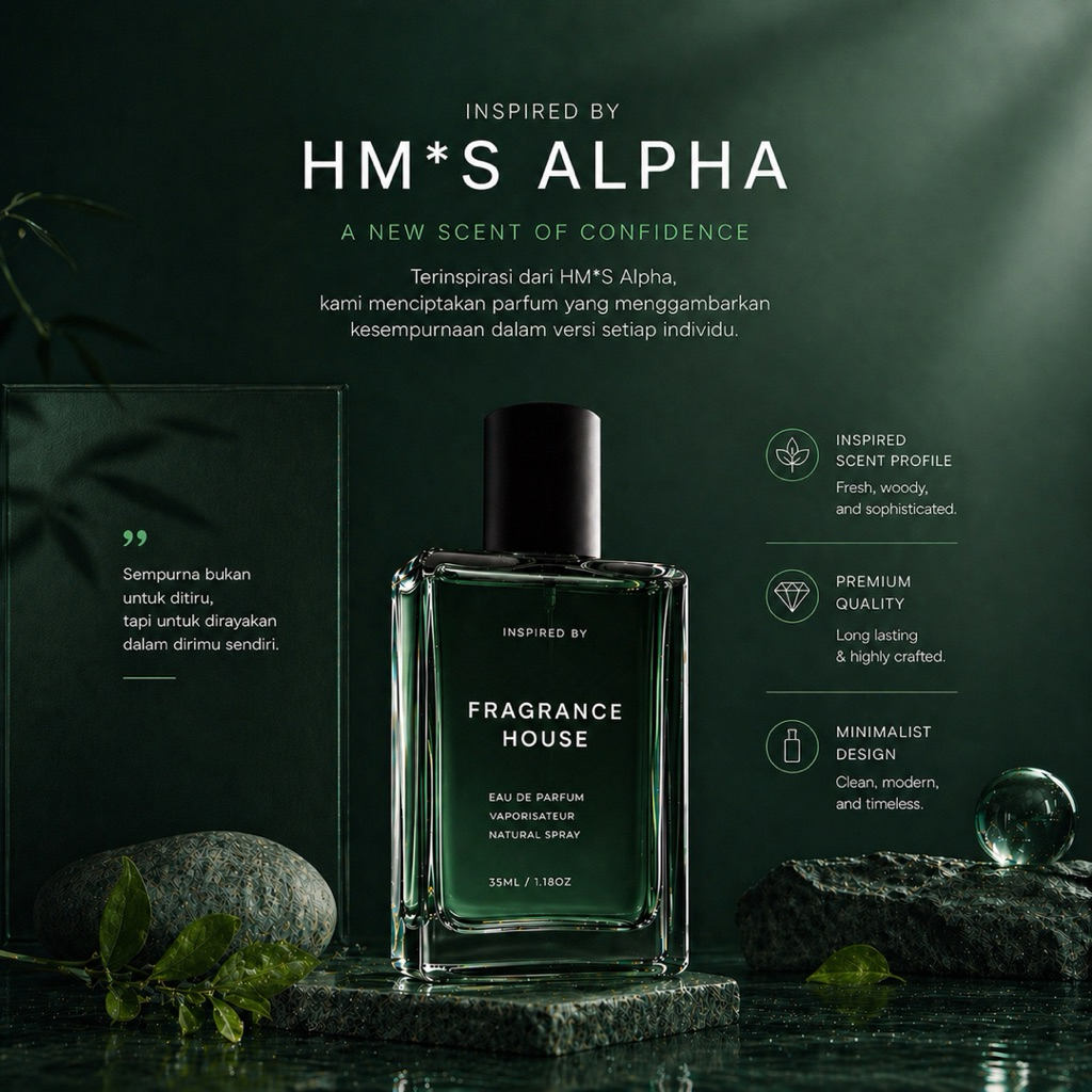 HMNS Alpha Inspired Parfume | Parfum inspire HMNS Alpha
