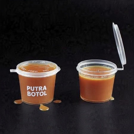 CUP SAUS 25ML ISI 50PCS / SAUS CUP 25ML /THINWALL 25ML