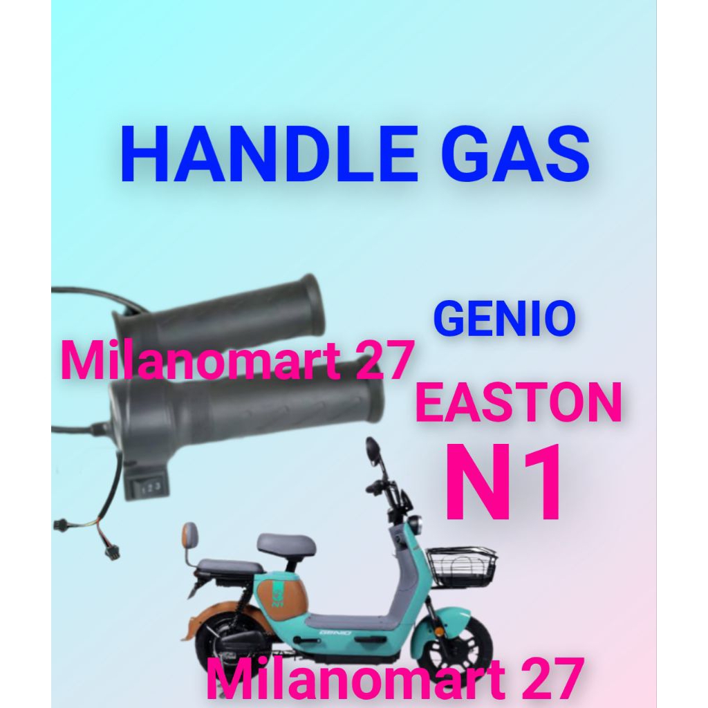 handle gas sepeda listrik genio easton N1 throttle gas sepeda listrik genio easton NI