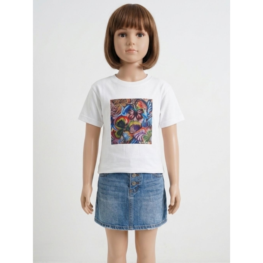 Kaos Anak Butterfly | Kaos Anak Perempuan 023