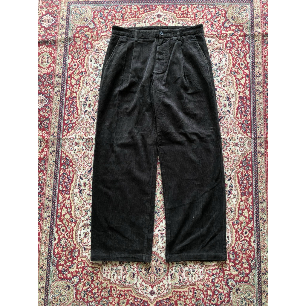 Celana Musinsa standard wide fit corduroy pants Vintage corduroy work pants Hi304