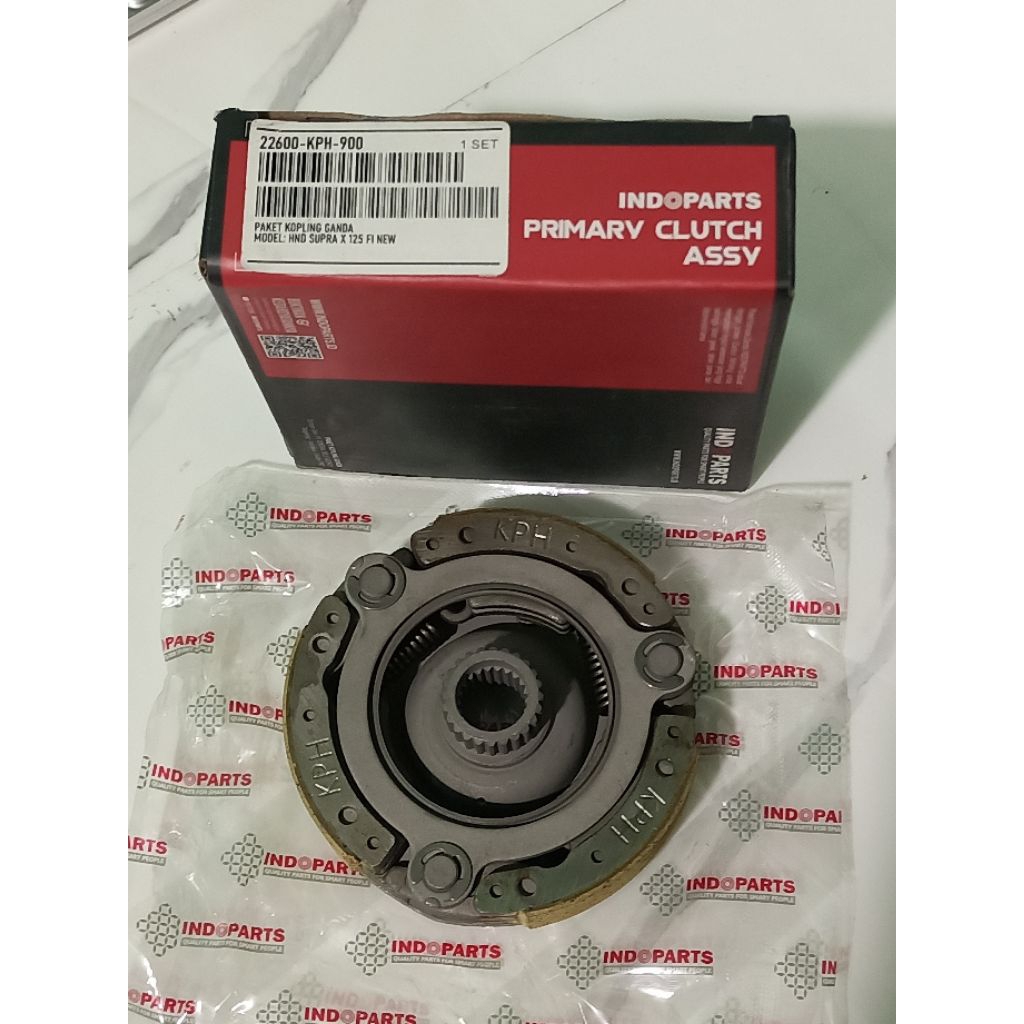 KAMPAS KOPLING OTOMATIS GANDA SET HONDA KPH SUPRA X125 KARISMA INDOPARTS