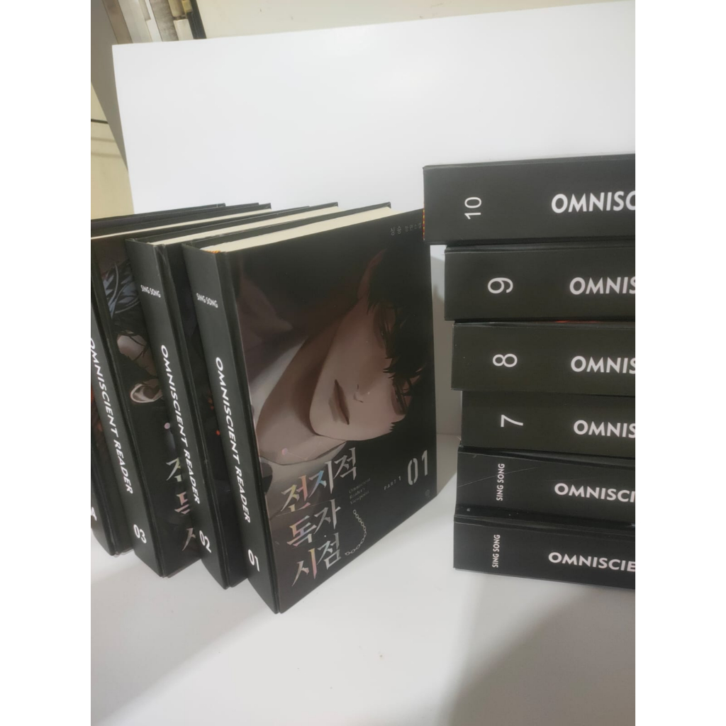 Omniscient Reader's Viewpoint vol 1-10 bahasa indonesia ( hardcover)