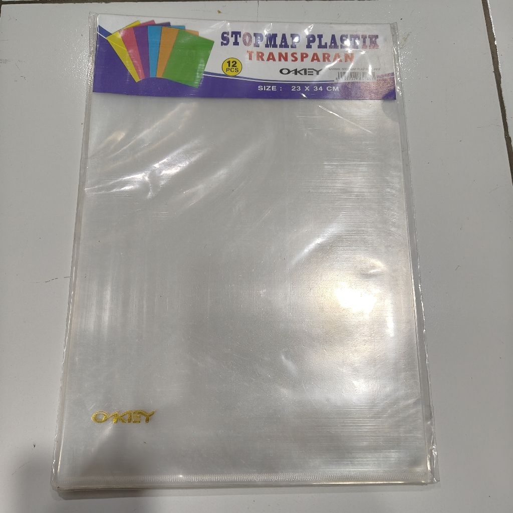 Map L Stop Map Plastik Bening F4 Folio