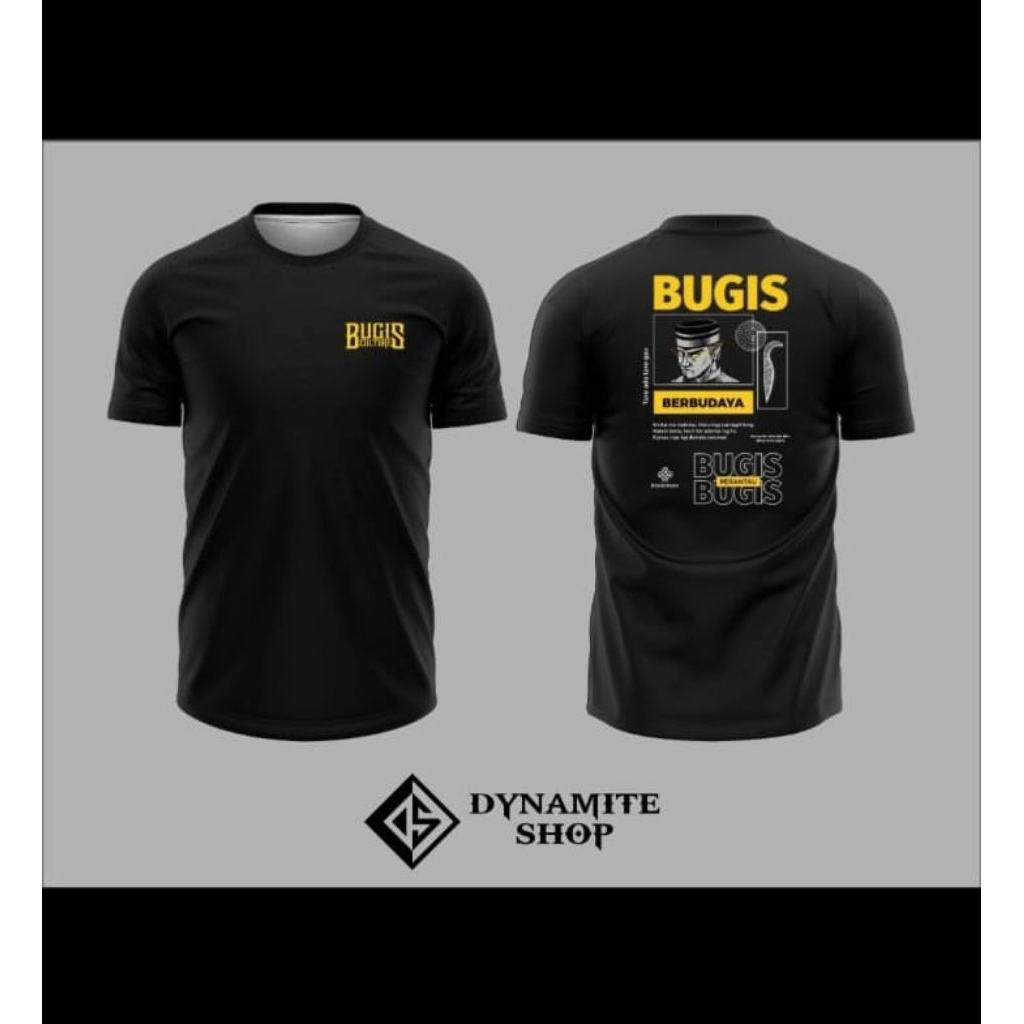 (PREMIUM) Kaos Budaya bugis | Kaos bugis | Katun 24S | Unisex