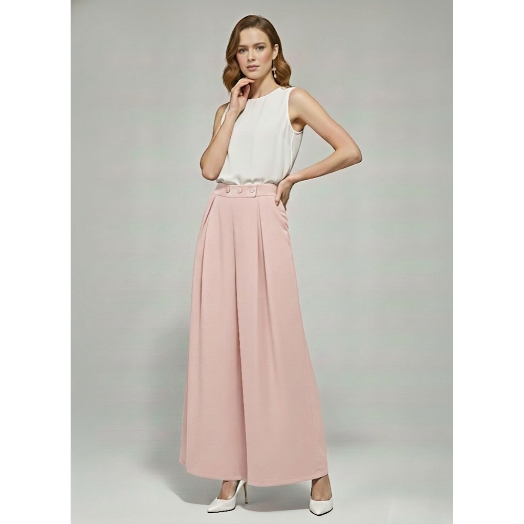 BajumiClothing - Celana Palazzo Wanita Bahan Pradada BKK