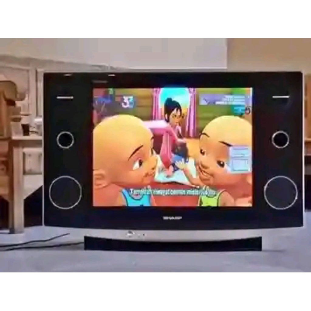 tv tabung sharp plus stb