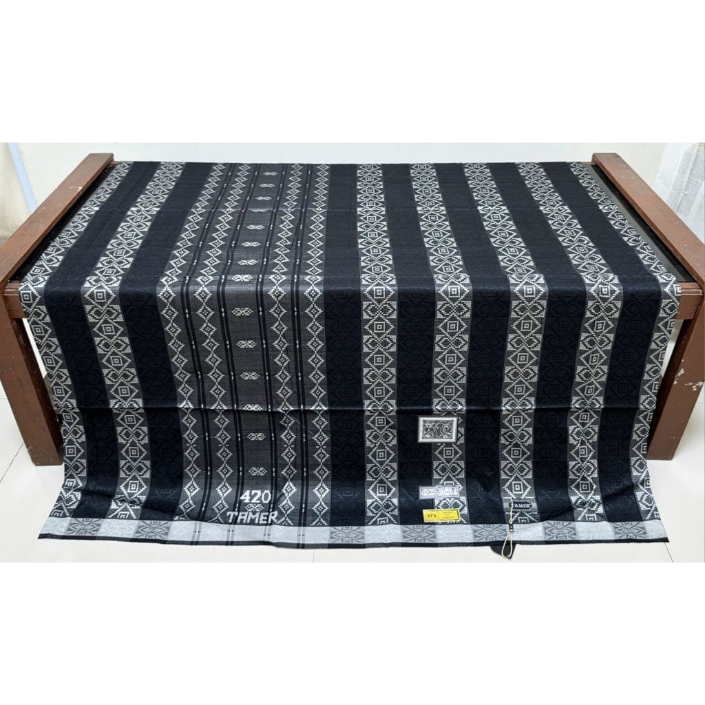 (TERLARIS) Sarung Tenun Tradisional Tamer 420 Exclusive Full Sutra