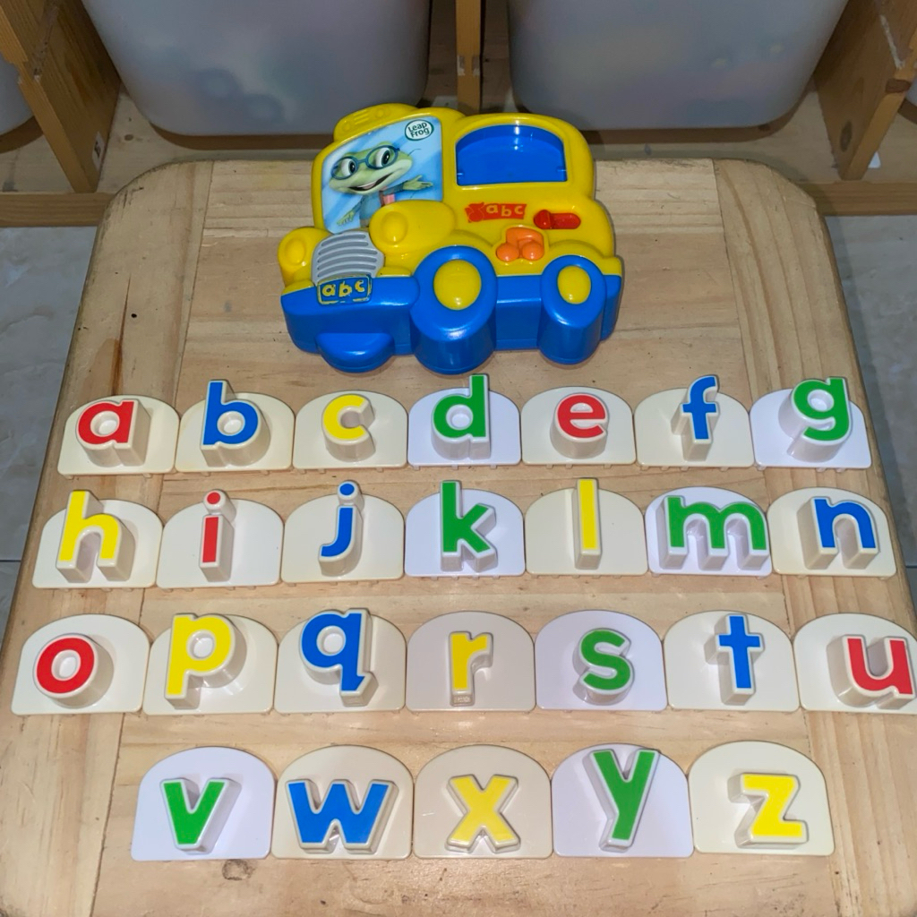 Leapfrog Fridge Phonics ABC Alphabet Magnetic School Bus Complete Set - Mainan Belajar Alfabet Anak 