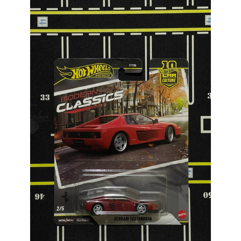 Hot Wheels Premium Ferarri Testarossa