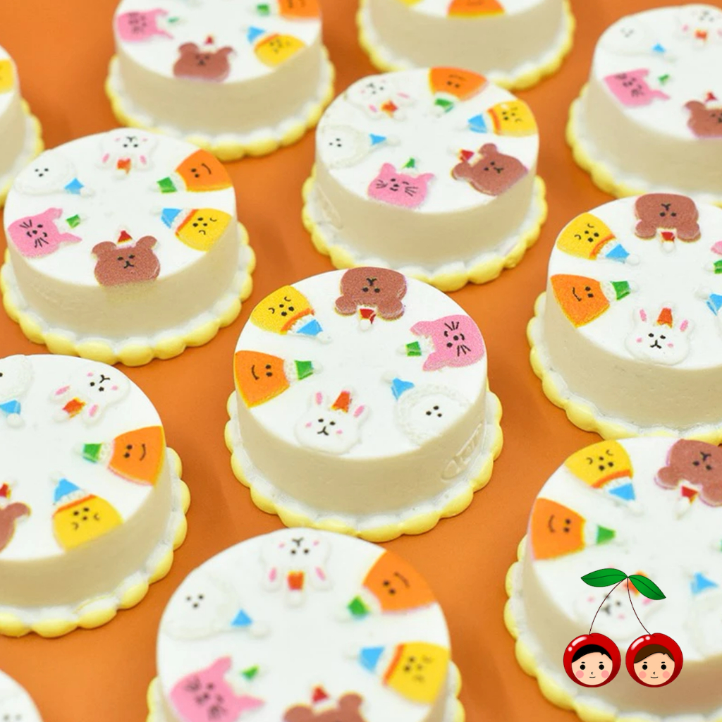 Miniatur Miniature Birthday Cake Kue Ulang Tahun