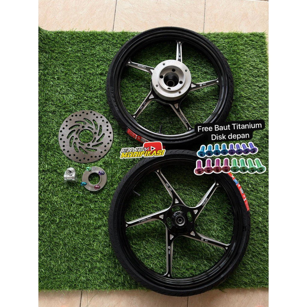 VELG VND PCX 150/160 (CBS) Vnd AK55 Ring 17 (Siap pasang)